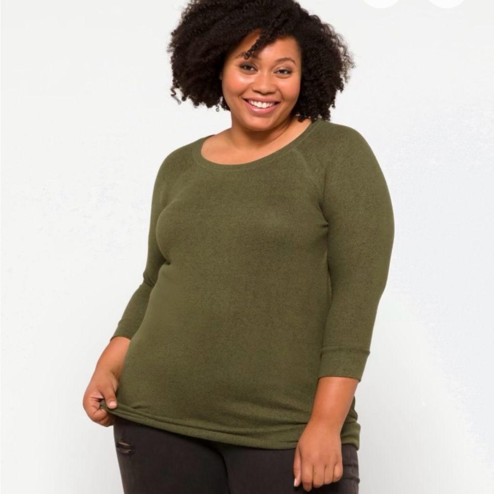 Olive Jersey Women’s Top